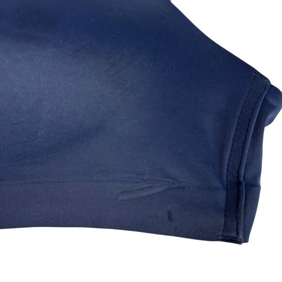 Soma Enbliss 36C Luxe Wireless Bra With Lace Back Navy - Picture 9 of 10